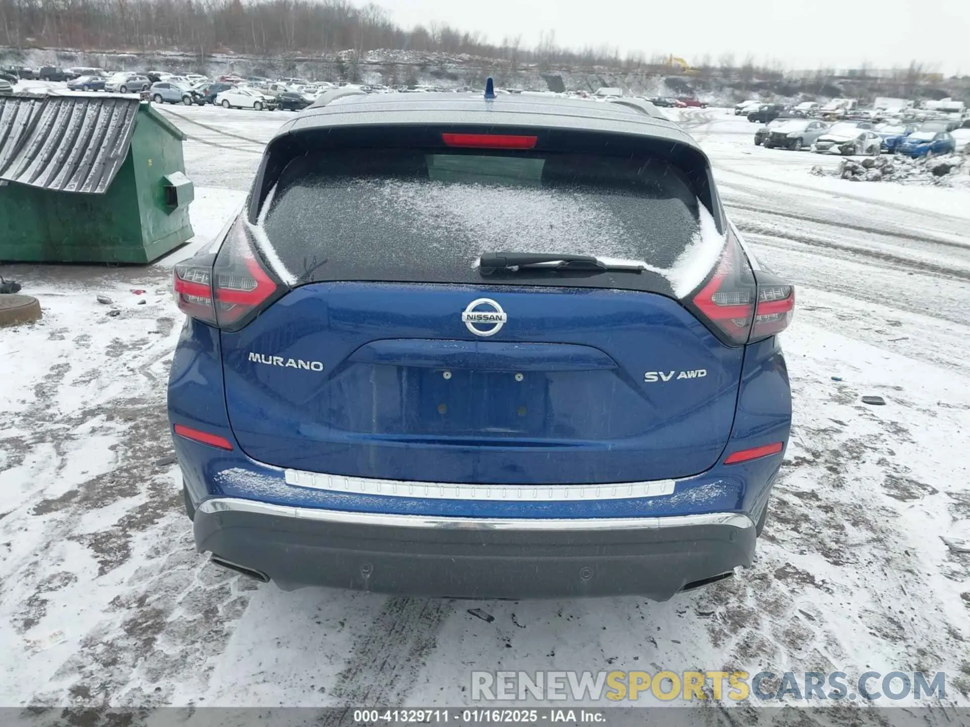 16 Photograph of a damaged car 5N1AZ2BS1MC144516 NISSAN MURANO 2021