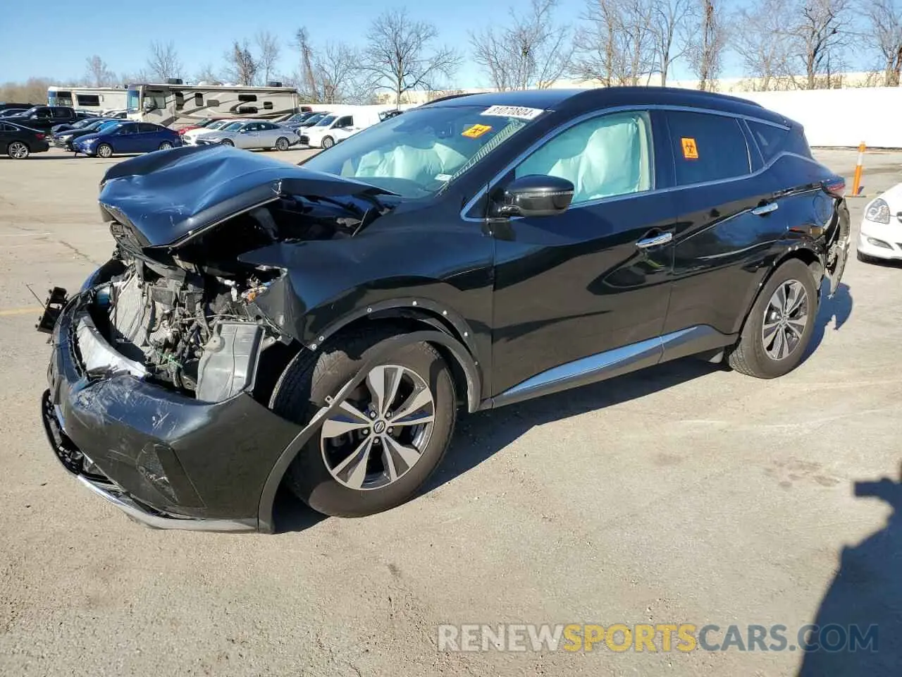1 Photograph of a damaged car 5N1AZ2BS2MC137168 NISSAN MURANO 2021