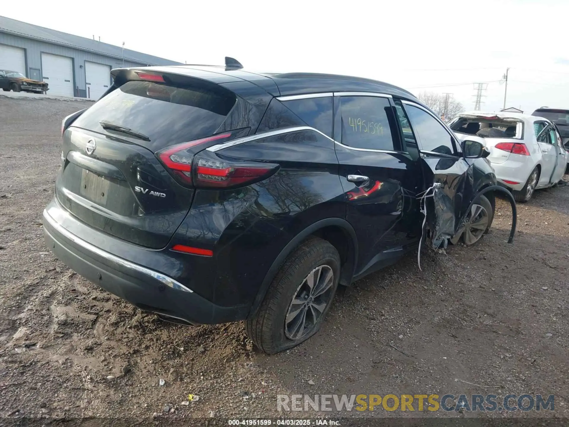 4 Photograph of a damaged car 5N1AZ2BS2MC142810 NISSAN MURANO 2021