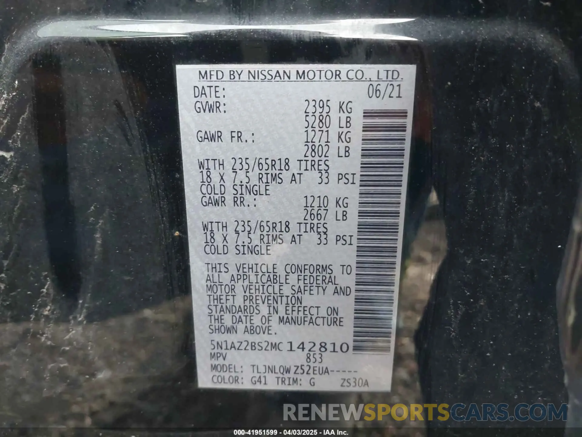 9 Photograph of a damaged car 5N1AZ2BS2MC142810 NISSAN MURANO 2021