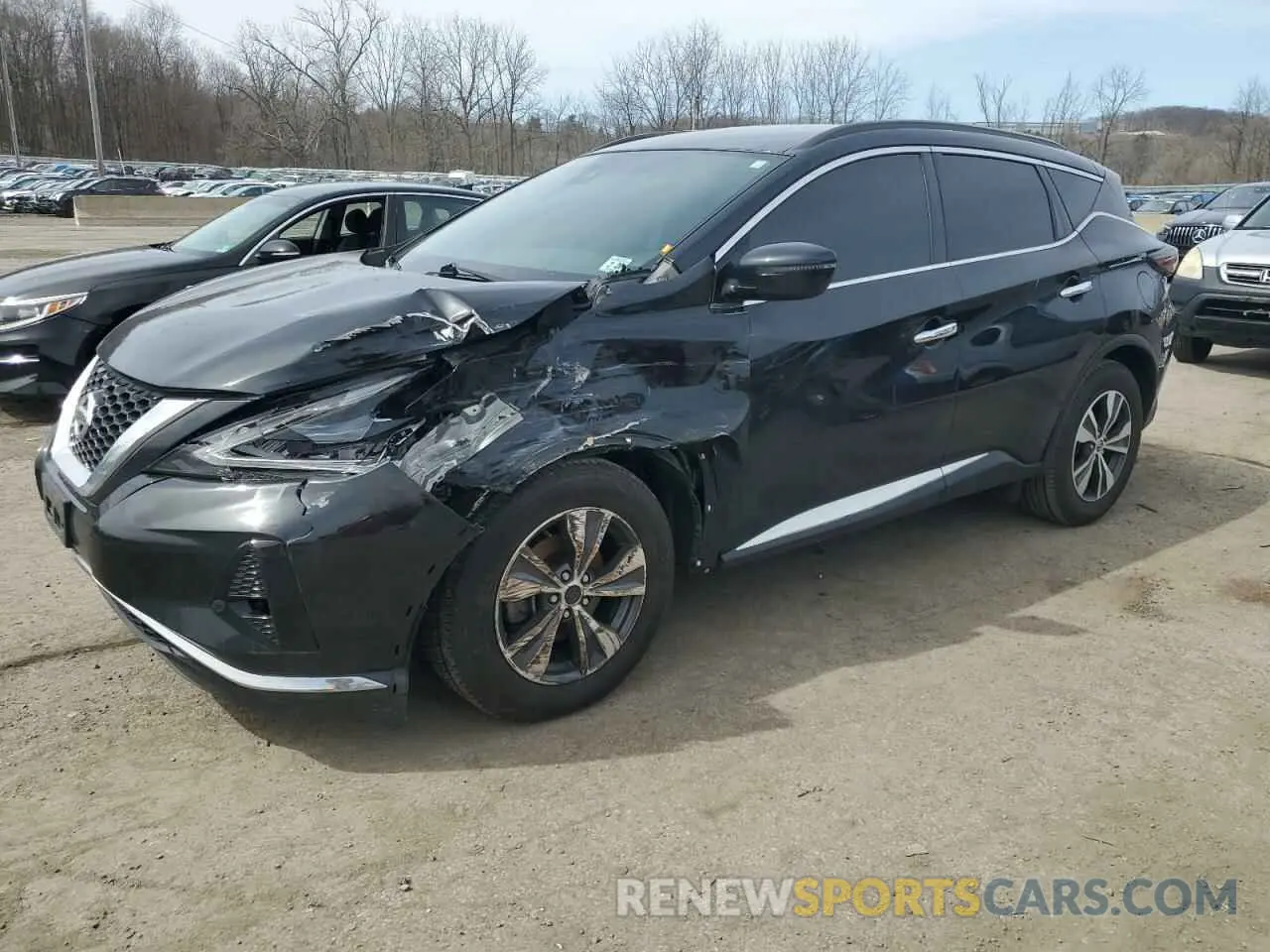 1 Photograph of a damaged car 5N1AZ2BS3MC136711 NISSAN MURANO 2021