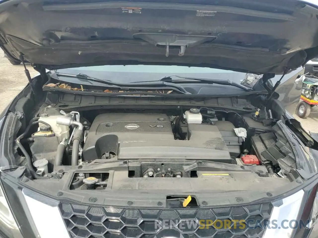 12 Photograph of a damaged car 5N1AZ2BS3MC136711 NISSAN MURANO 2021