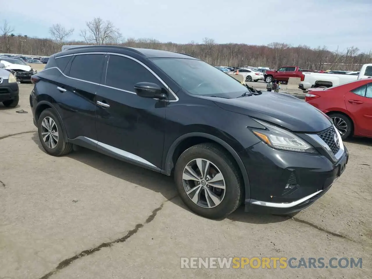 4 Photograph of a damaged car 5N1AZ2BS3MC136711 NISSAN MURANO 2021