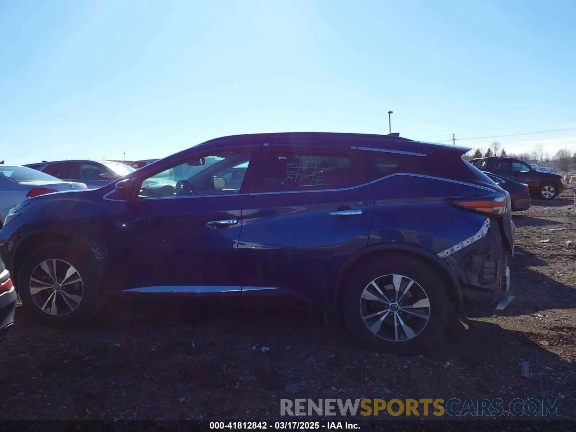 15 Photograph of a damaged car 5N1AZ2BS4MC122901 NISSAN MURANO 2021