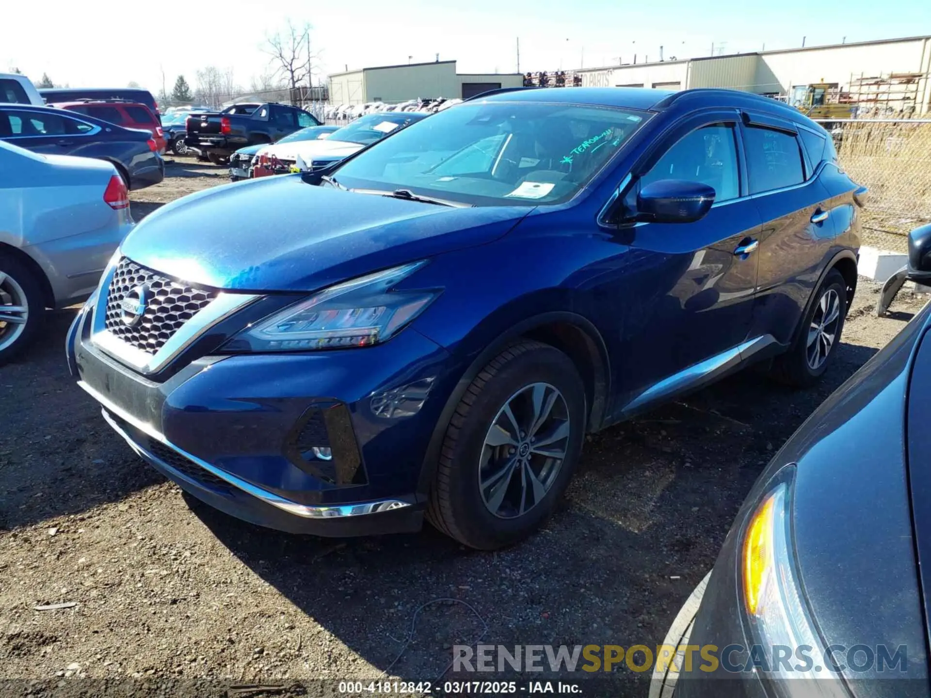 2 Photograph of a damaged car 5N1AZ2BS4MC122901 NISSAN MURANO 2021