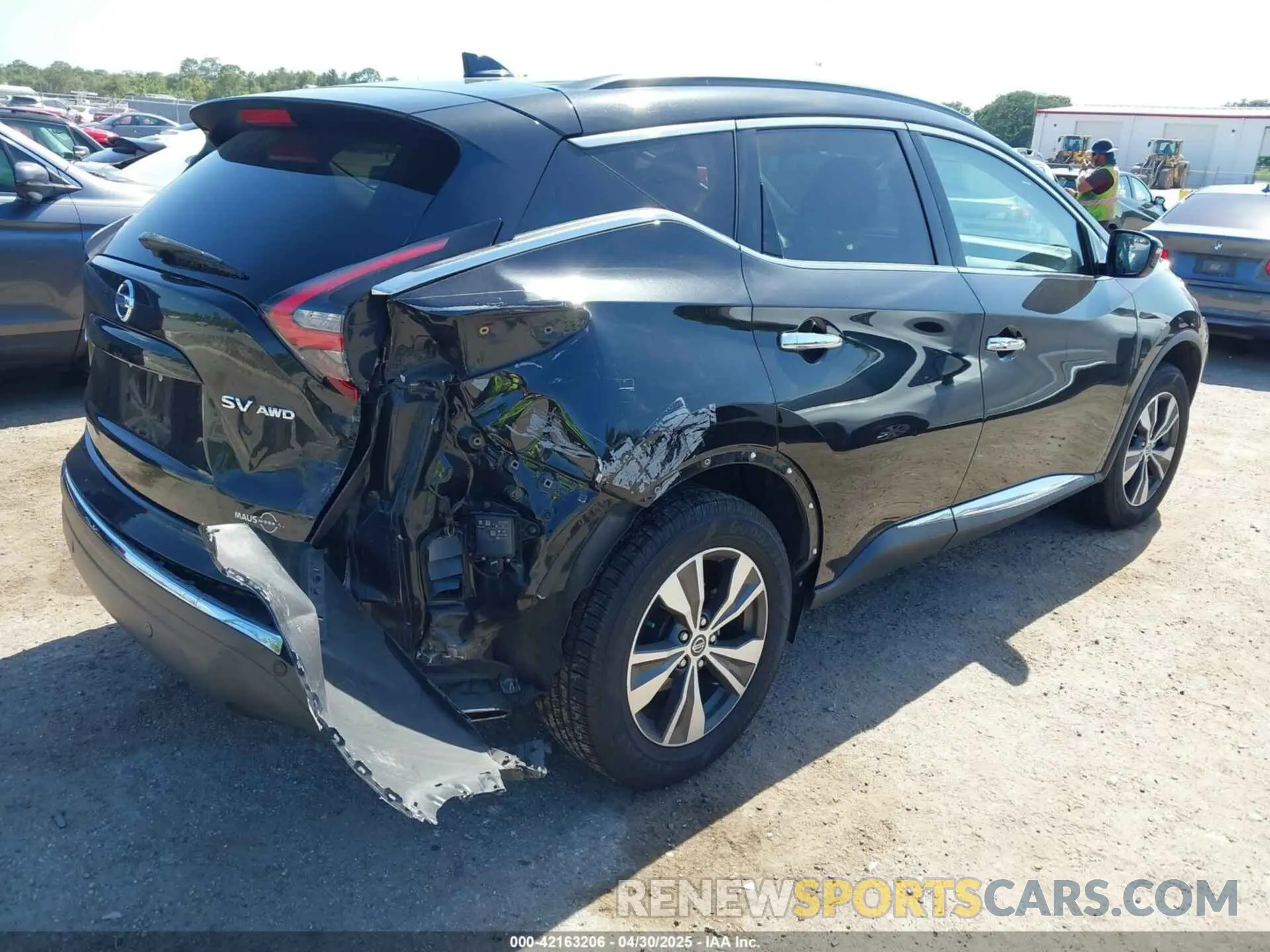 4 Photograph of a damaged car 5N1AZ2BS4MC137009 NISSAN MURANO 2021