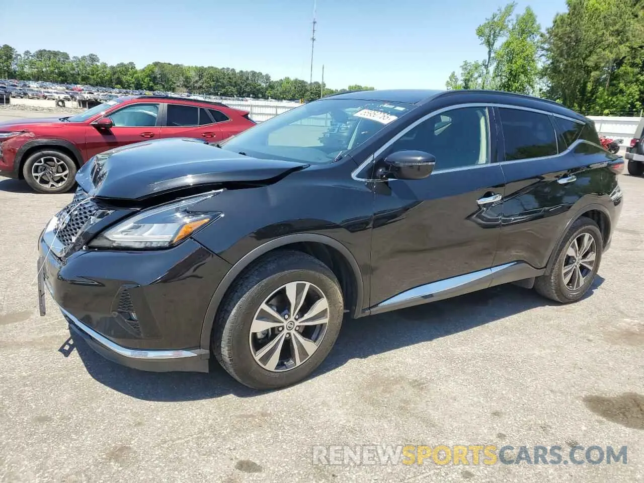 1 Photograph of a damaged car 5N1AZ2BS4MC142145 NISSAN MURANO 2021