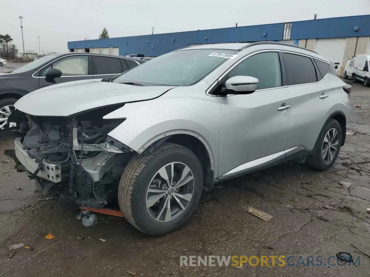 1 Photograph of a damaged car 5N1AZ2BS6MC104884 NISSAN MURANO 2021