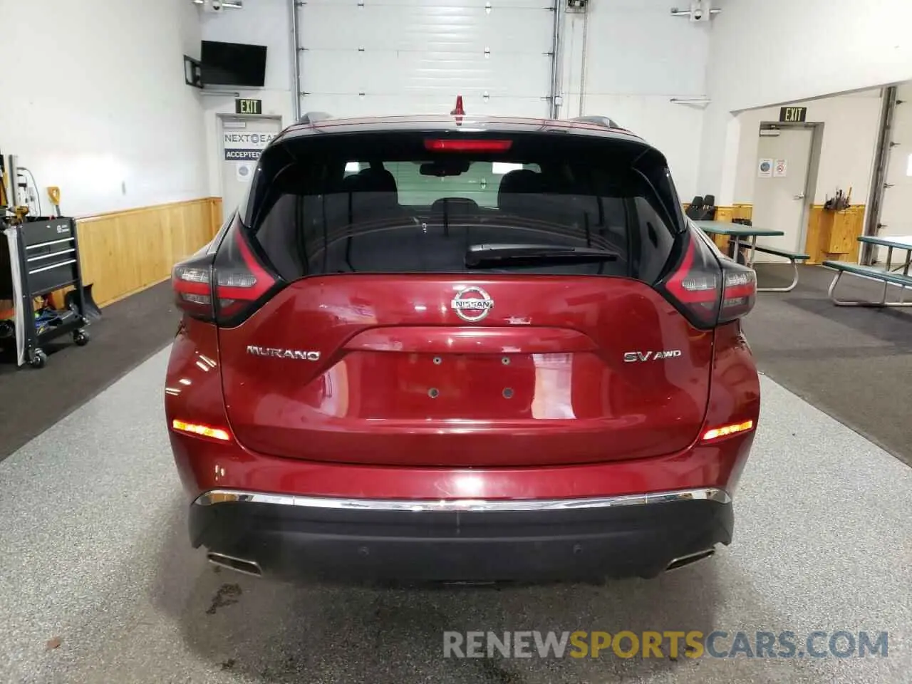 6 Photograph of a damaged car 5N1AZ2BS6MC115593 NISSAN MURANO 2021