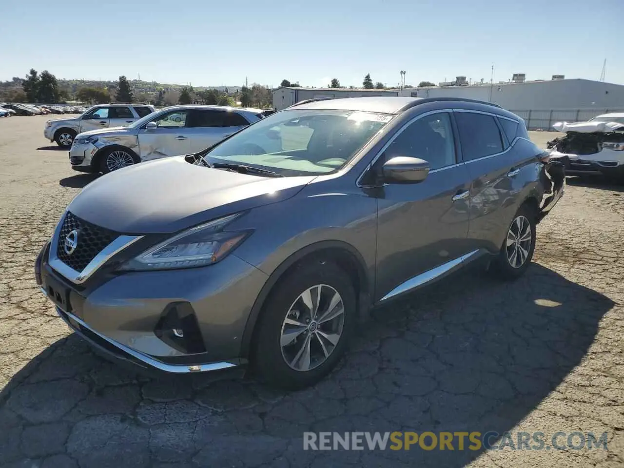 1 Photograph of a damaged car 5N1AZ2BS8MC100092 NISSAN MURANO 2021