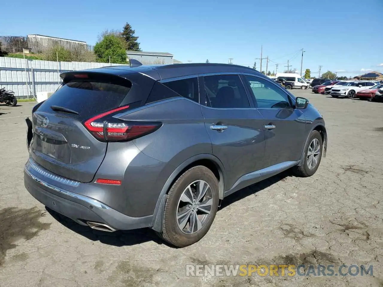 3 Photograph of a damaged car 5N1AZ2BS8MC100092 NISSAN MURANO 2021