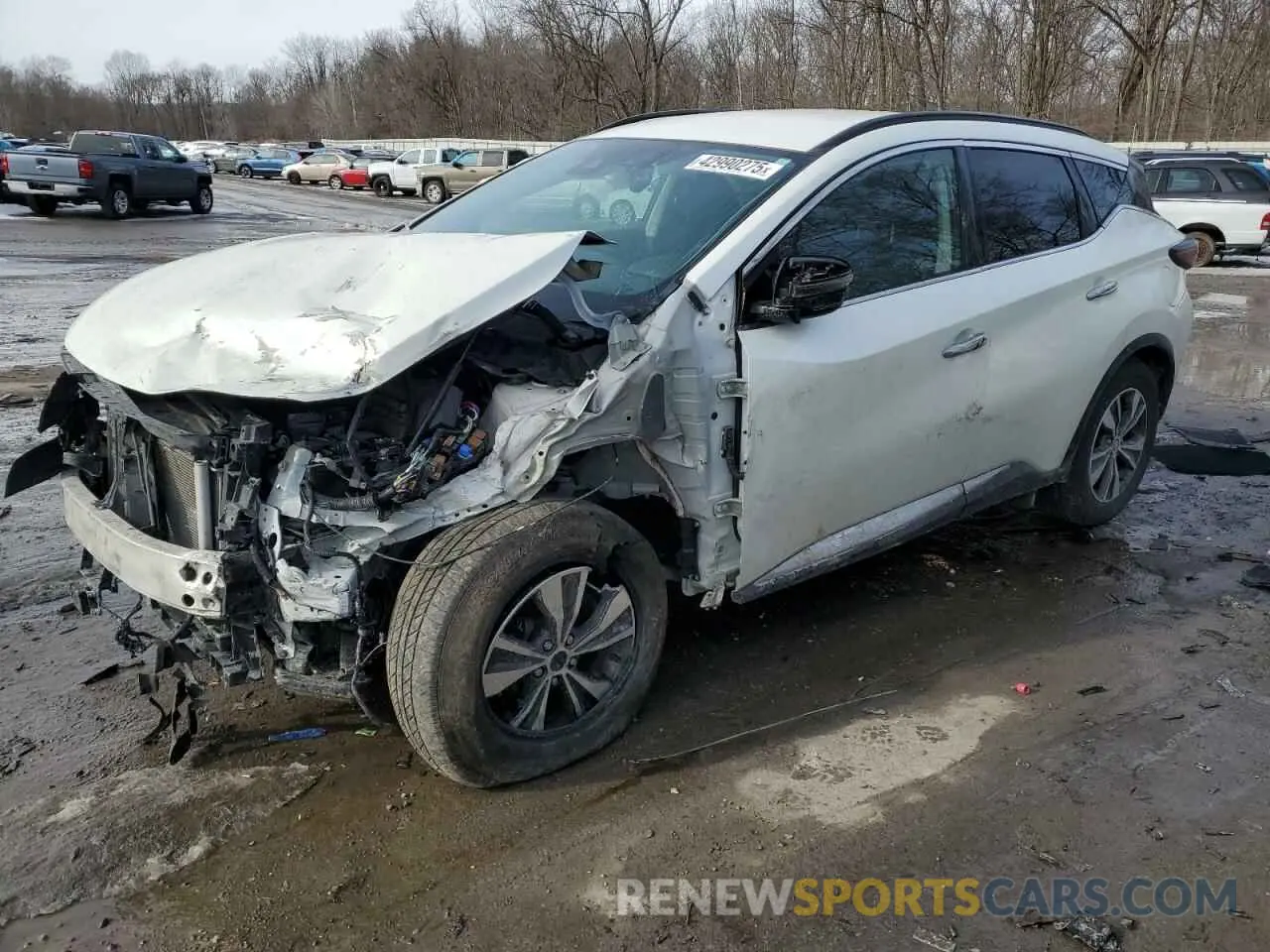 1 Photograph of a damaged car 5N1AZ2BS8MC115711 NISSAN MURANO 2021
