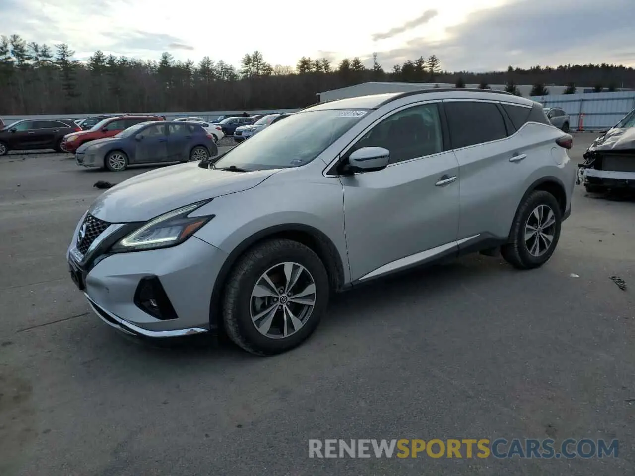1 Photograph of a damaged car 5N1AZ2BS9MC109397 NISSAN MURANO 2021