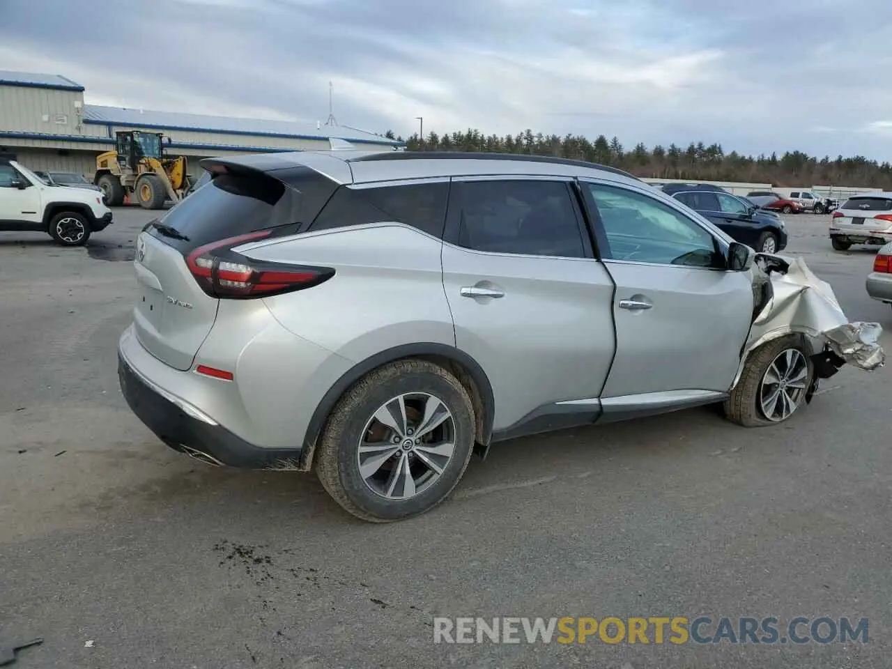 3 Photograph of a damaged car 5N1AZ2BS9MC109397 NISSAN MURANO 2021