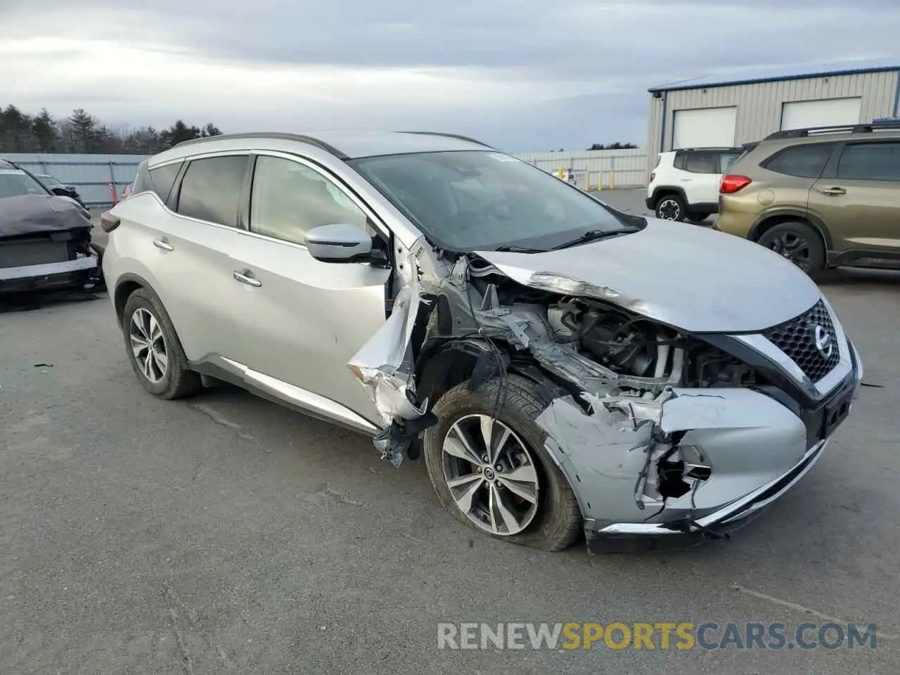 4 Photograph of a damaged car 5N1AZ2BS9MC109397 NISSAN MURANO 2021