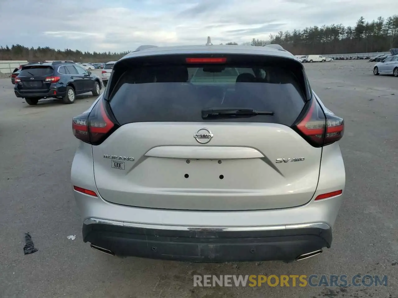 6 Photograph of a damaged car 5N1AZ2BS9MC109397 NISSAN MURANO 2021