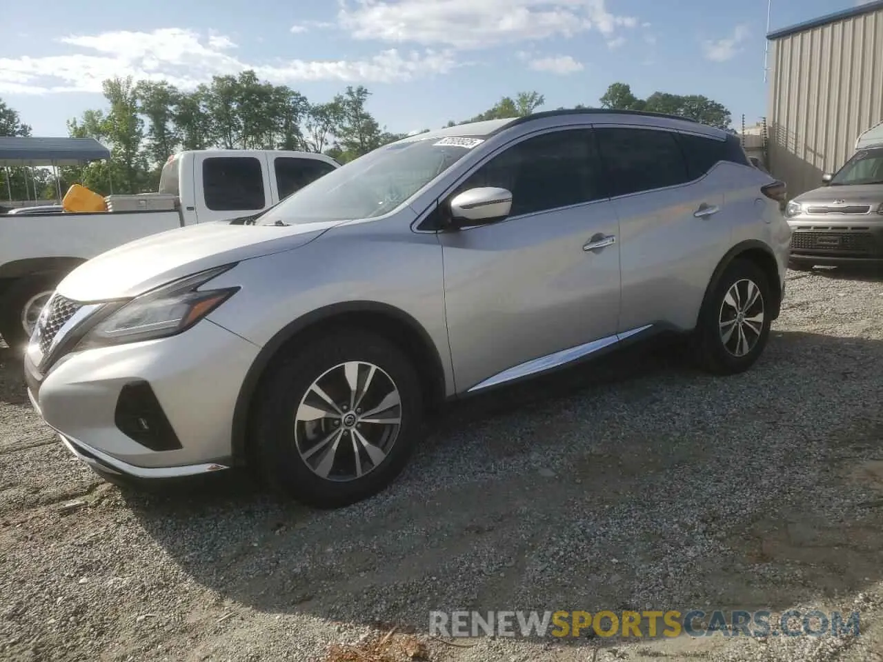 1 Photograph of a damaged car 5N1AZ2BS9MC111571 NISSAN MURANO 2021