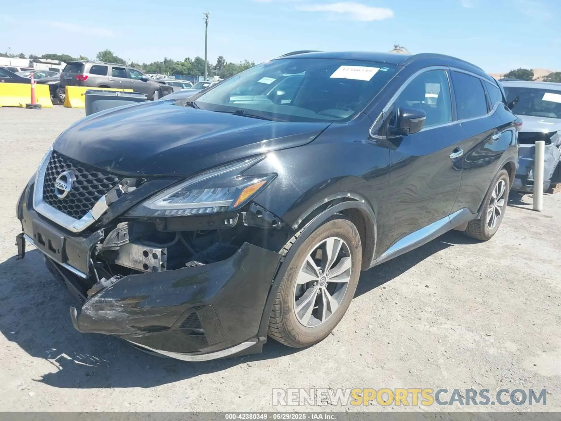2 Photograph of a damaged car 5N1AZ2BSXMC117430 NISSAN MURANO 2021