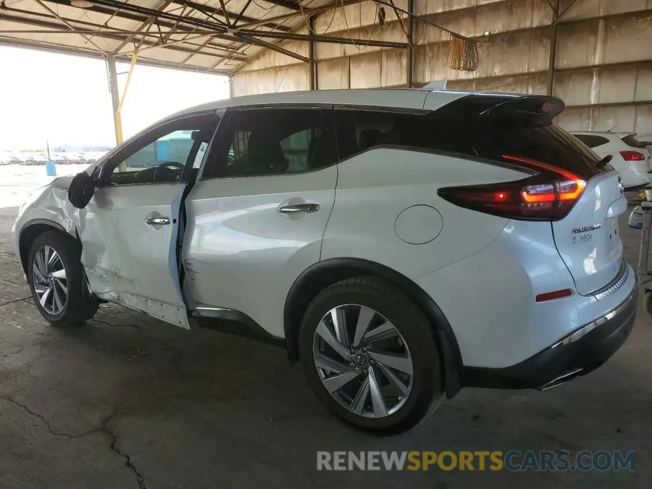 2 Photograph of a damaged car 5N1AZ2CJ0MC123033 NISSAN MURANO 2021