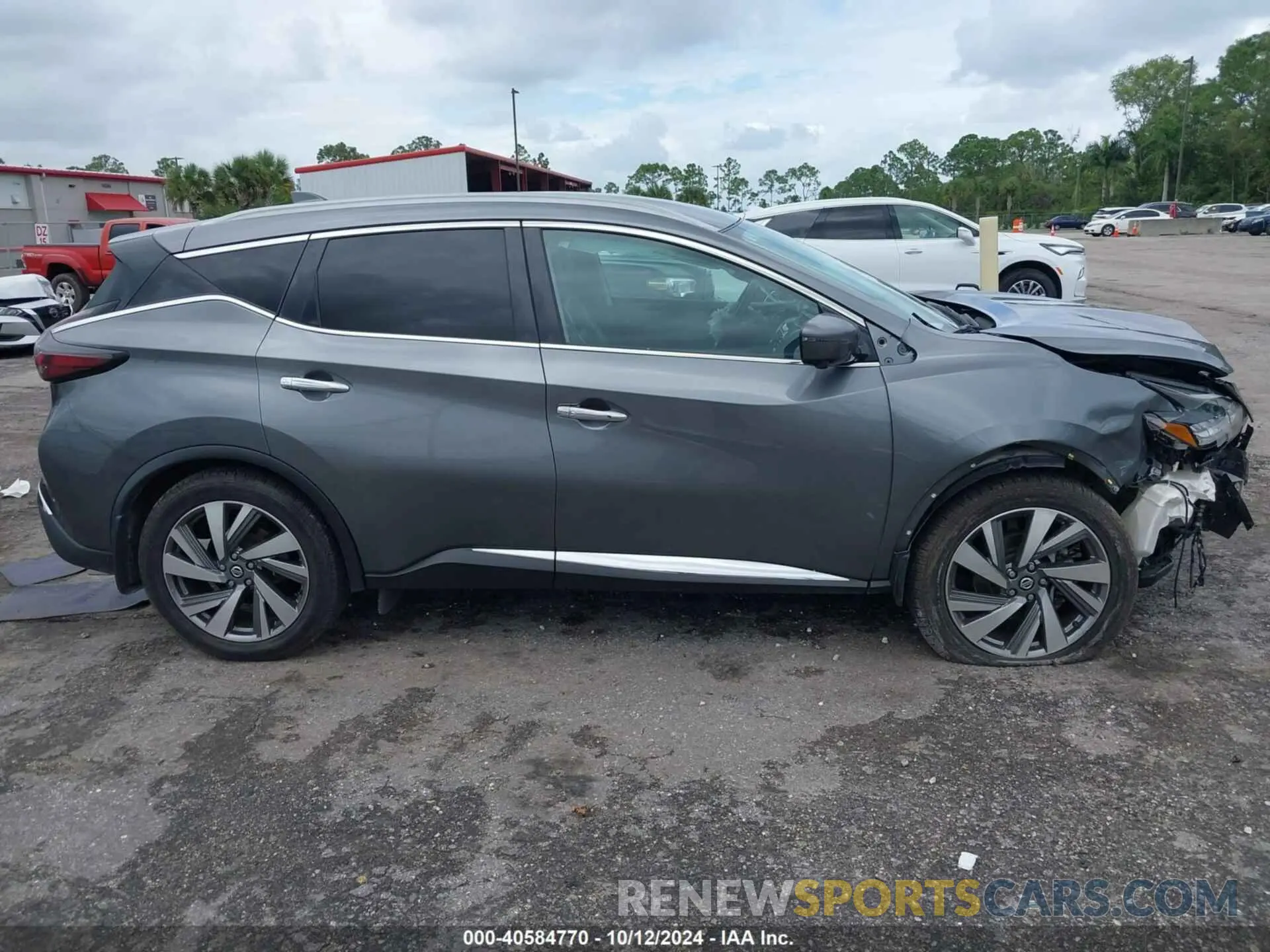 13 Photograph of a damaged car 5N1AZ2CJ1MC102594 NISSAN MURANO 2021