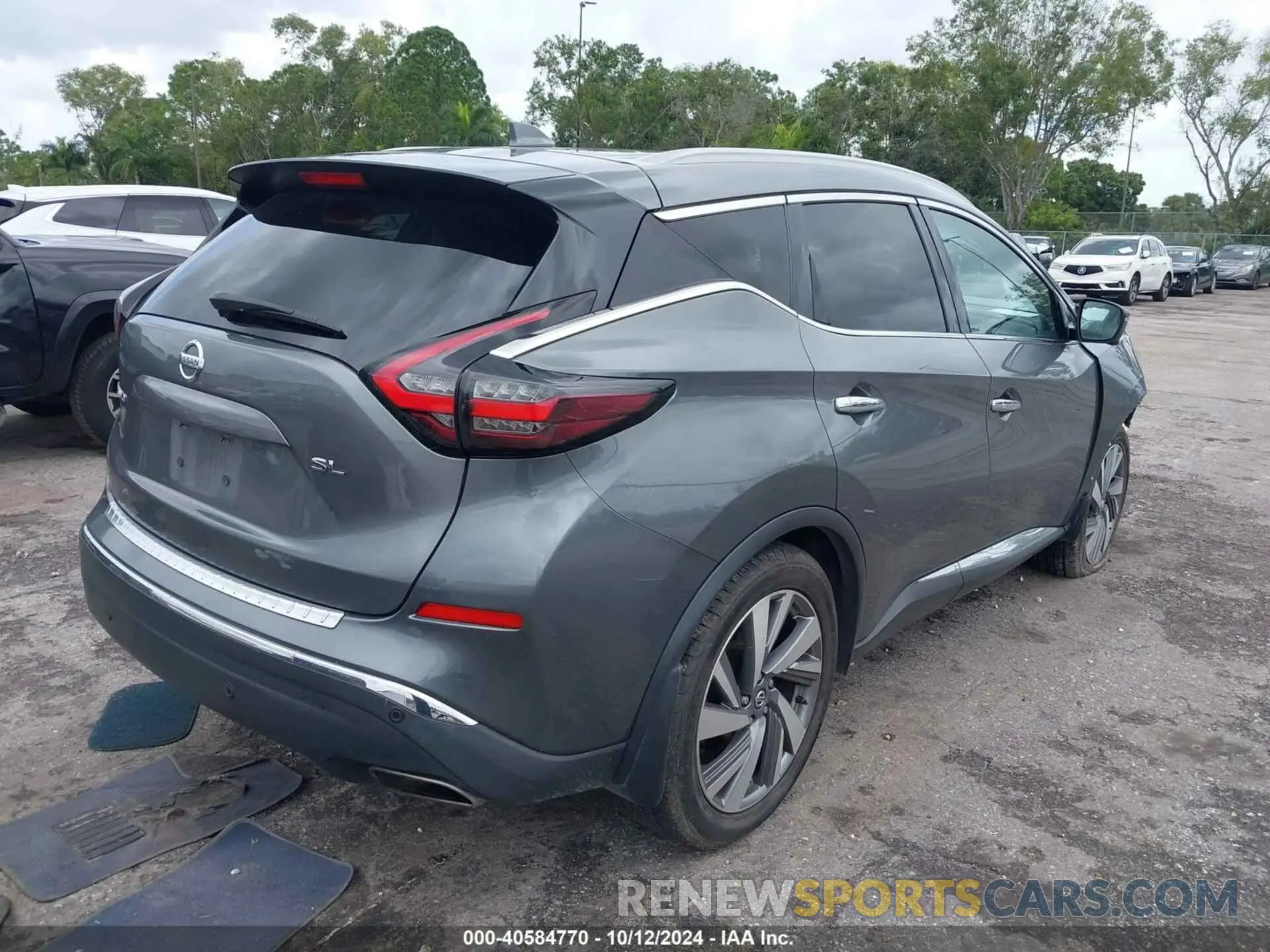 4 Photograph of a damaged car 5N1AZ2CJ1MC102594 NISSAN MURANO 2021