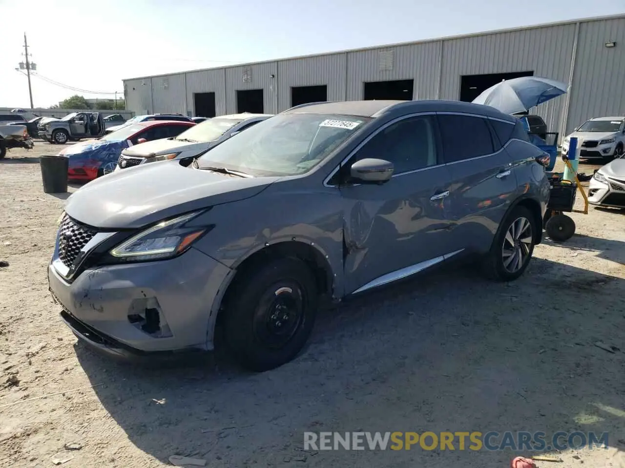 1 Photograph of a damaged car 5N1AZ2CJ1MC116561 NISSAN MURANO 2021