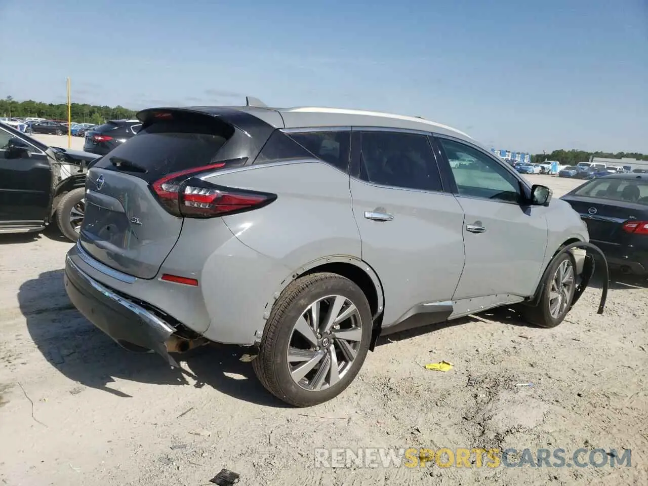 3 Photograph of a damaged car 5N1AZ2CJ1MC116561 NISSAN MURANO 2021
