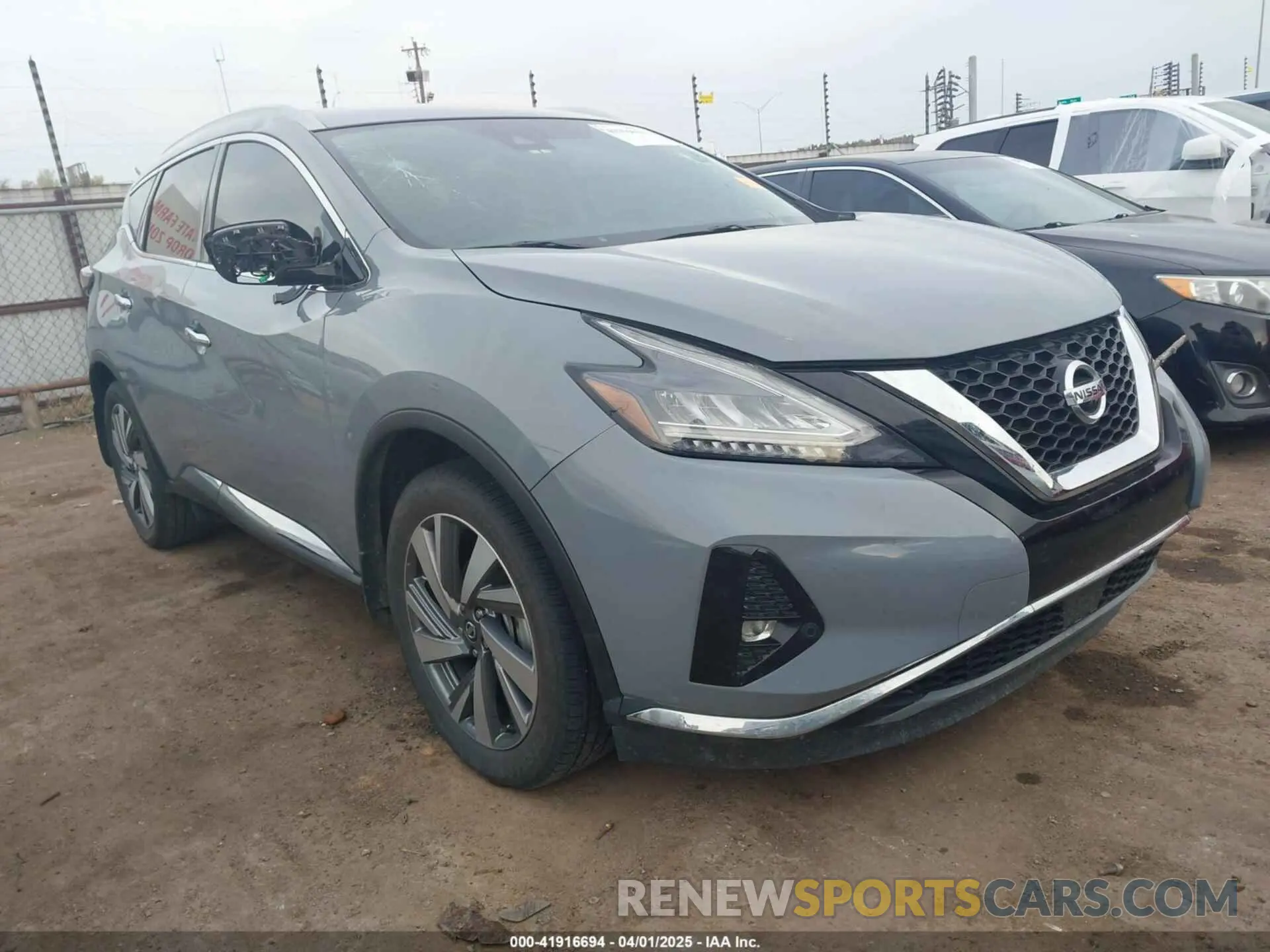 1 Photograph of a damaged car 5N1AZ2CJ1MC136874 NISSAN MURANO 2021