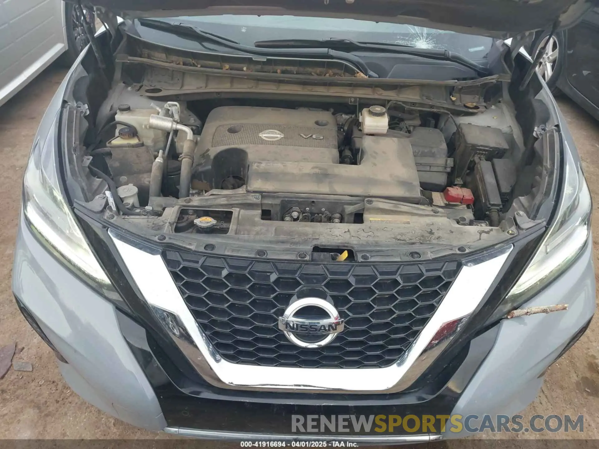 10 Photograph of a damaged car 5N1AZ2CJ1MC136874 NISSAN MURANO 2021