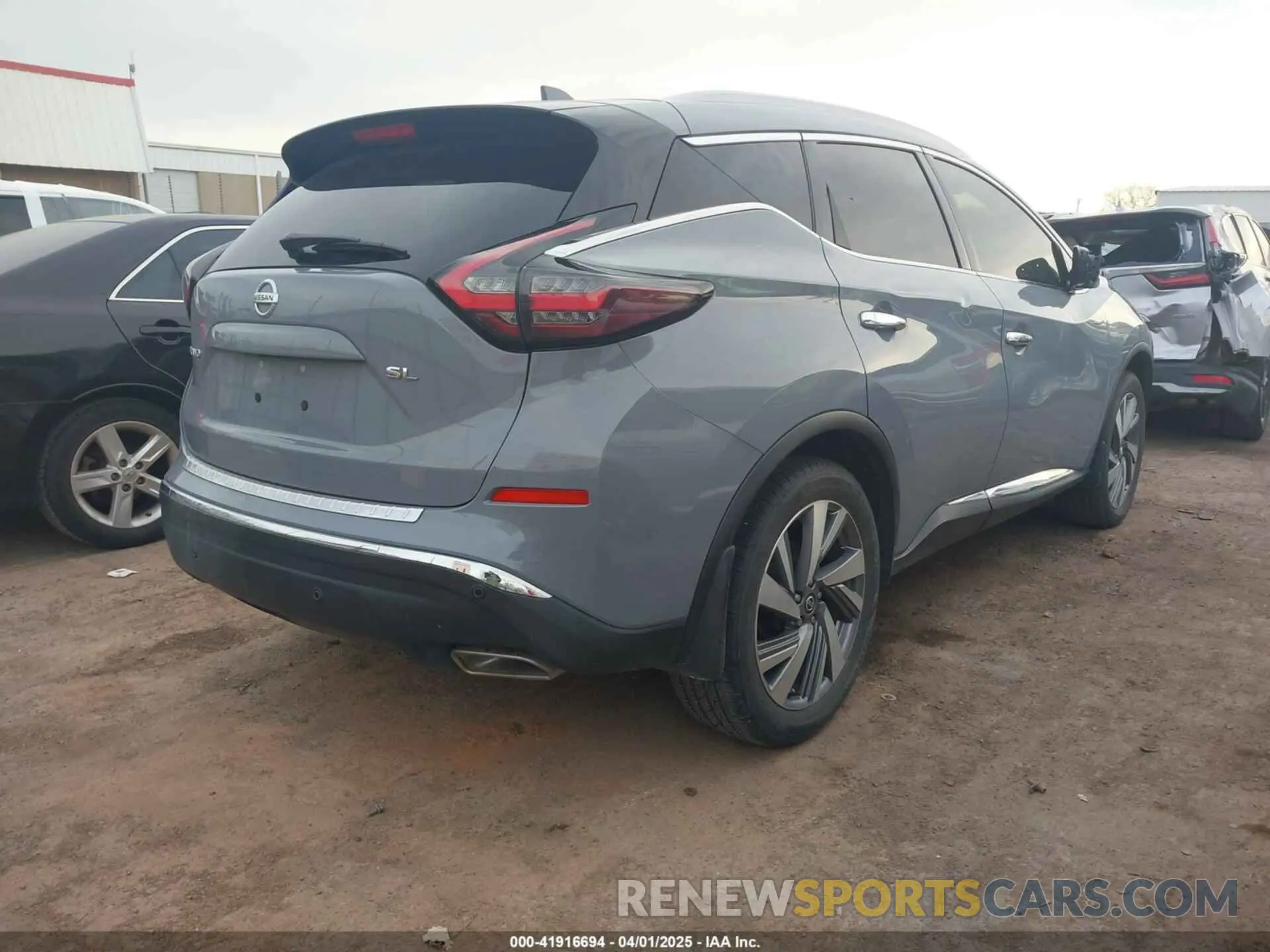 4 Photograph of a damaged car 5N1AZ2CJ1MC136874 NISSAN MURANO 2021