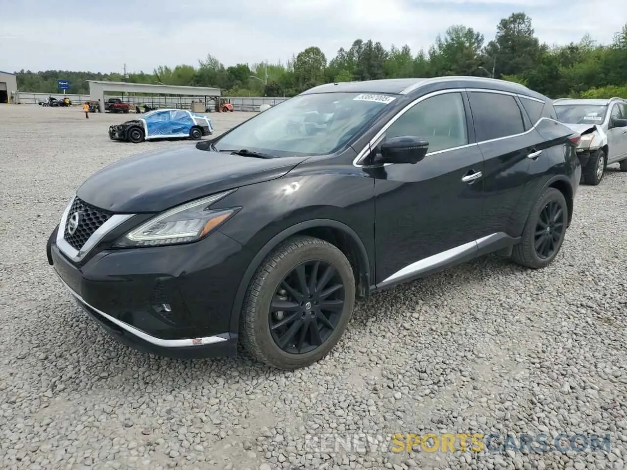 1 Photograph of a damaged car 5N1AZ2CJ2MC133076 NISSAN MURANO 2021