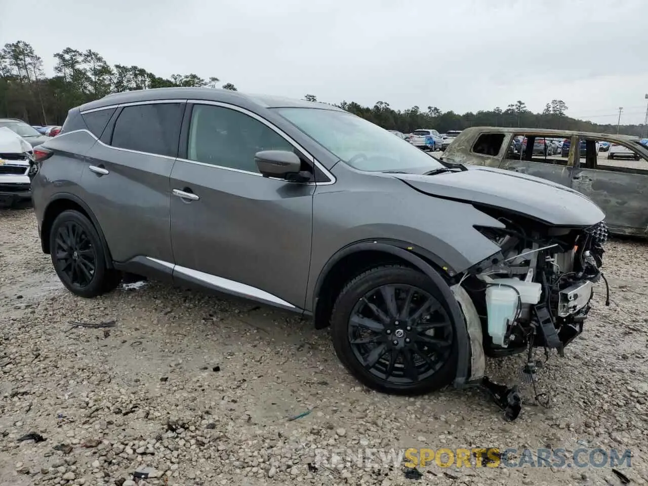 4 Photograph of a damaged car 5N1AZ2CJ3MC123348 NISSAN MURANO 2021
