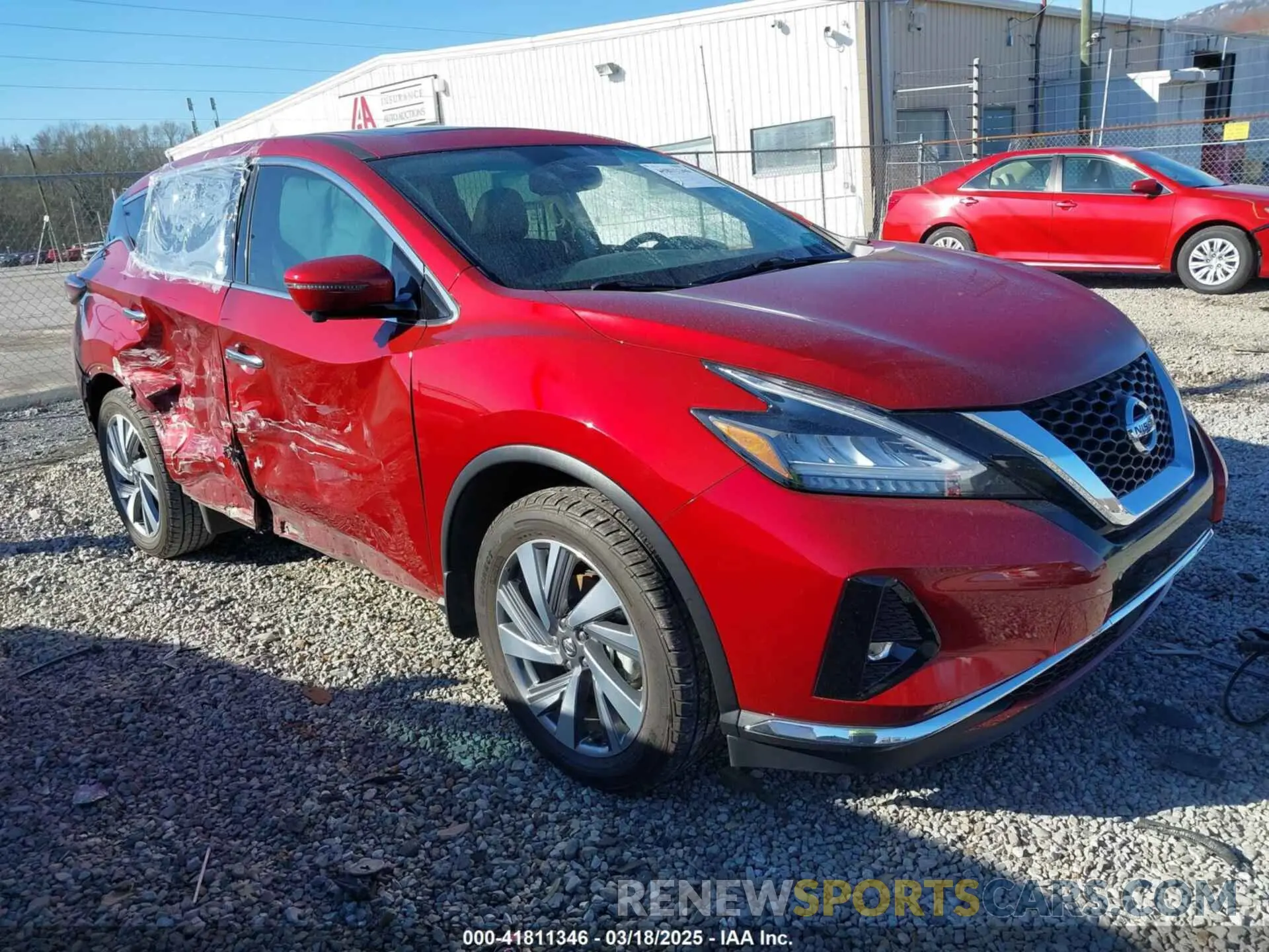 1 Photograph of a damaged car 5N1AZ2CJ4MC103044 NISSAN MURANO 2021