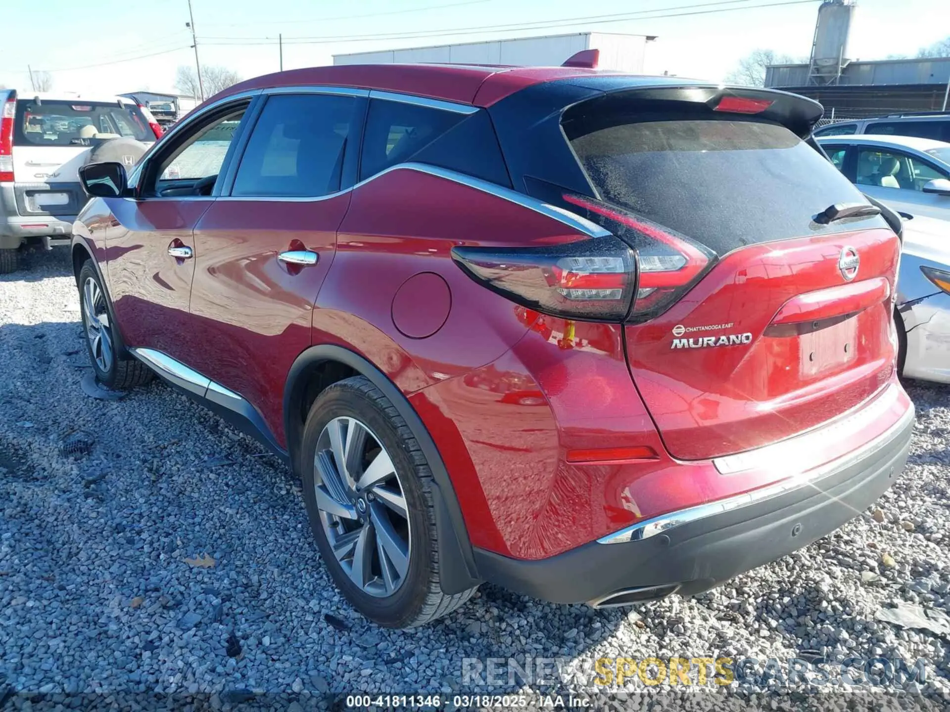 3 Photograph of a damaged car 5N1AZ2CJ4MC103044 NISSAN MURANO 2021