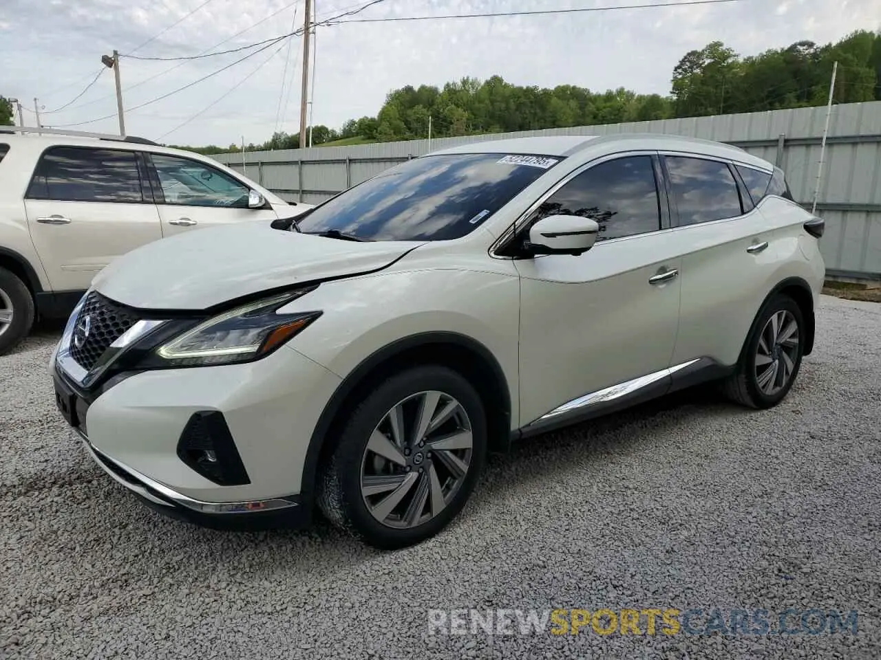 1 Photograph of a damaged car 5N1AZ2CJ7MC117570 NISSAN MURANO 2021