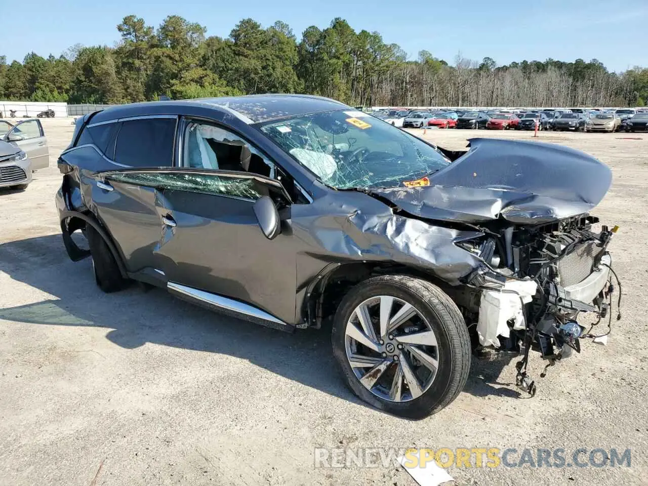 4 Photograph of a damaged car 5N1AZ2CJ8MC116086 NISSAN MURANO 2021