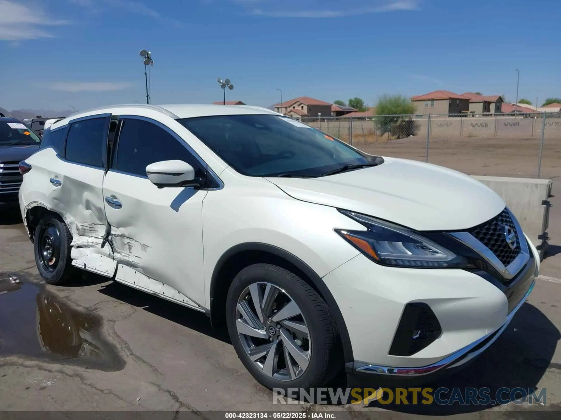 1 Photograph of a damaged car 5N1AZ2CJ9MC100169 NISSAN MURANO 2021