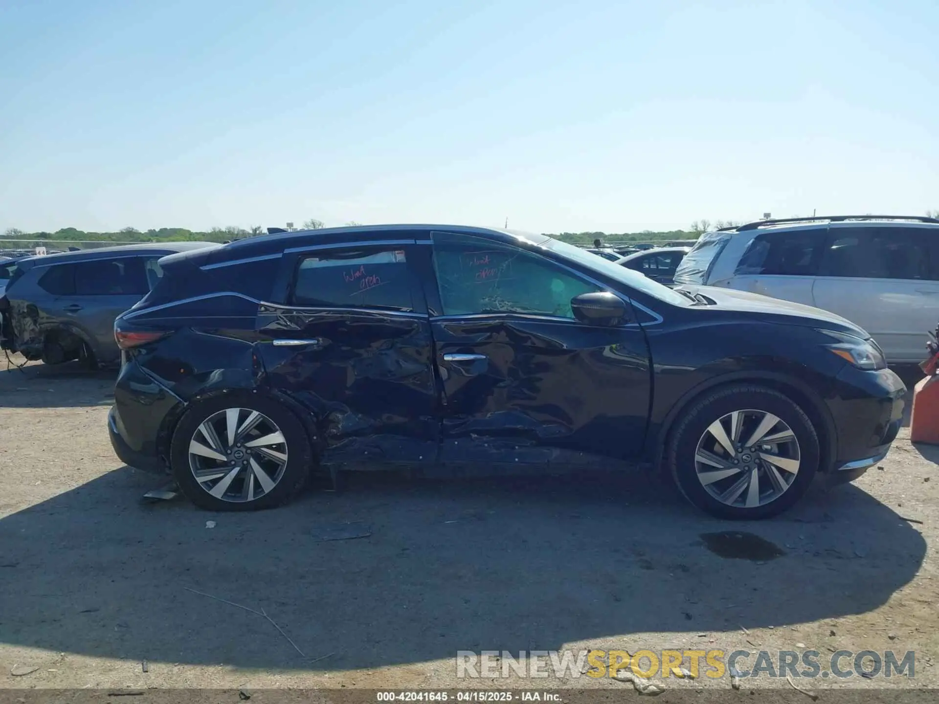 13 Photograph of a damaged car 5N1AZ2CJXMC108359 NISSAN MURANO 2021