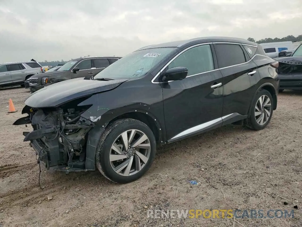 1 Photograph of a damaged car 5N1AZ2CJXMC120933 NISSAN MURANO 2021
