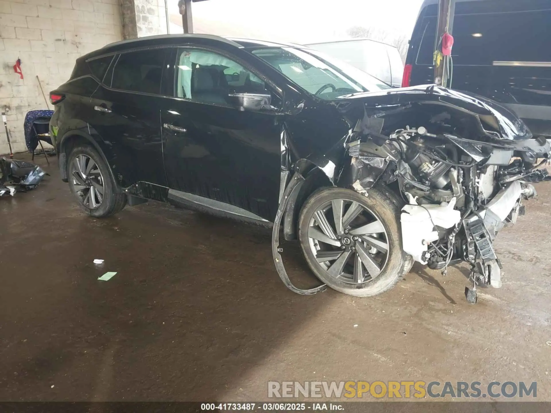 1 Photograph of a damaged car 5N1AZ2CJXMC123492 NISSAN MURANO 2021