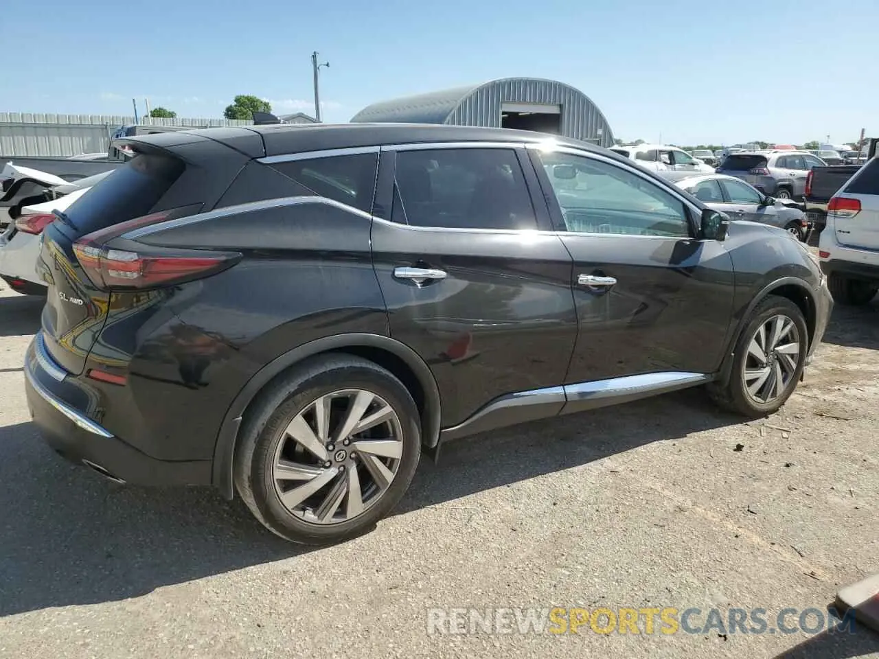 3 Photograph of a damaged car 5N1AZ2CS1MC133949 NISSAN MURANO 2021
