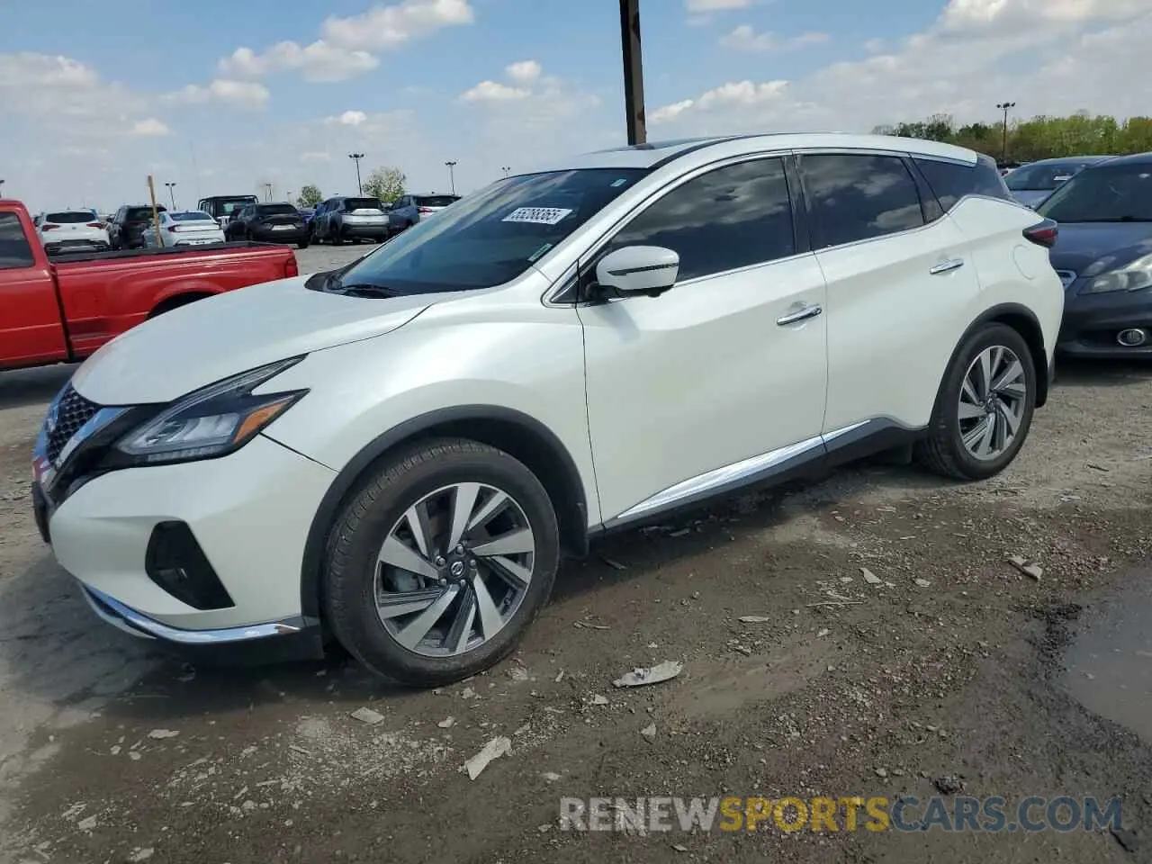 1 Photograph of a damaged car 5N1AZ2CS2MC117985 NISSAN MURANO 2021