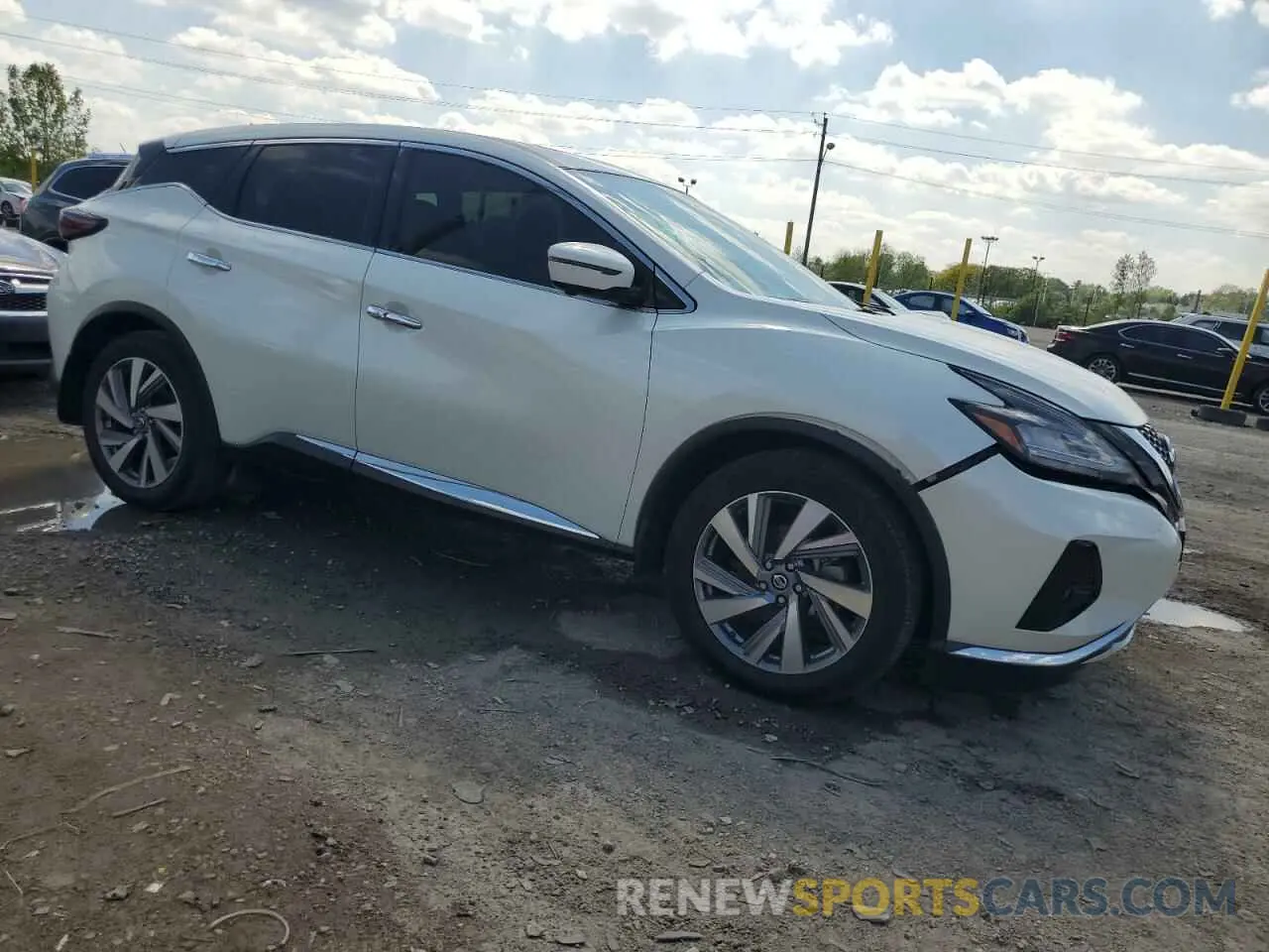 4 Photograph of a damaged car 5N1AZ2CS2MC117985 NISSAN MURANO 2021