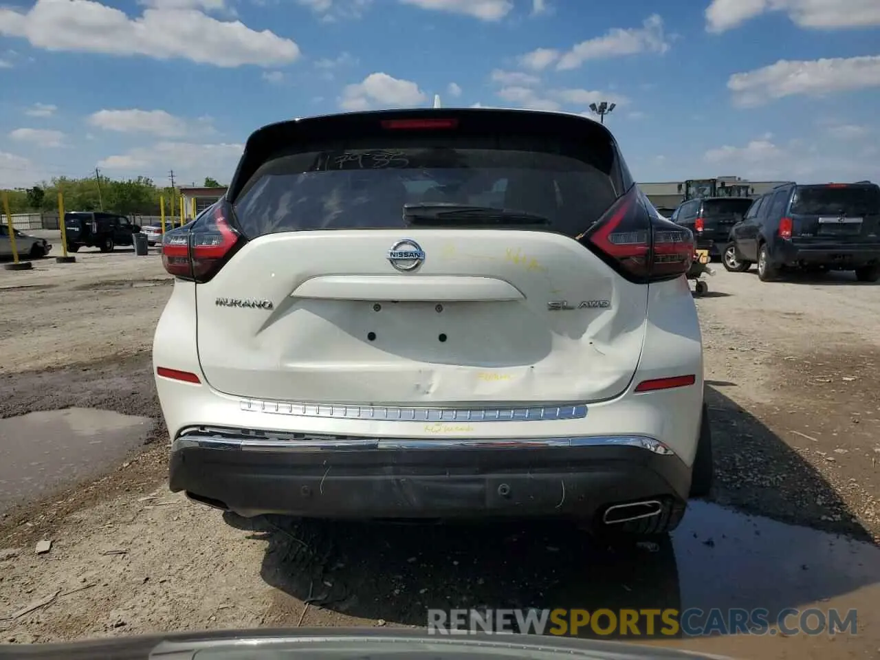 6 Photograph of a damaged car 5N1AZ2CS2MC117985 NISSAN MURANO 2021