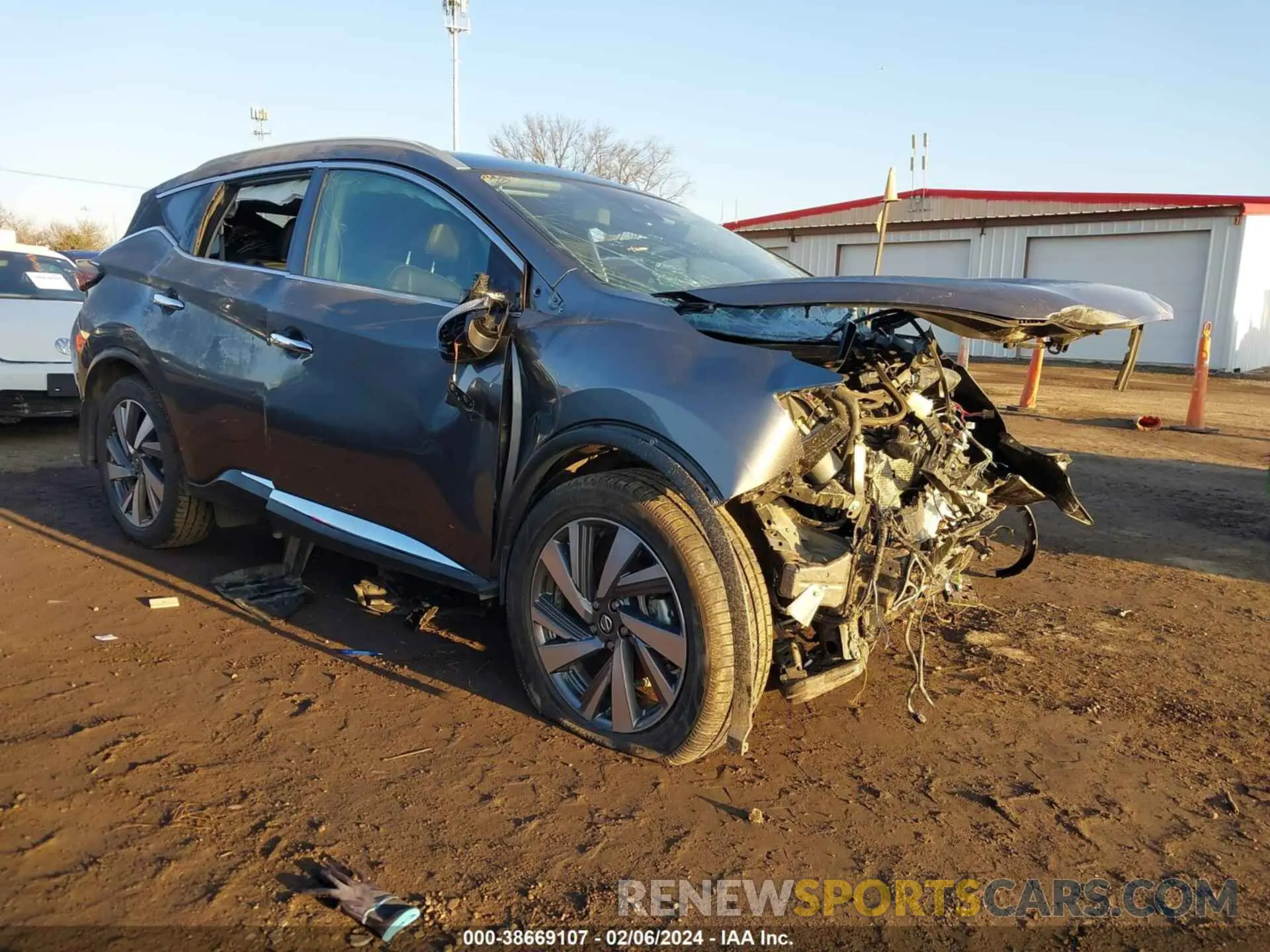 1 Photograph of a damaged car 5N1AZ2CS2MC118747 NISSAN MURANO 2021