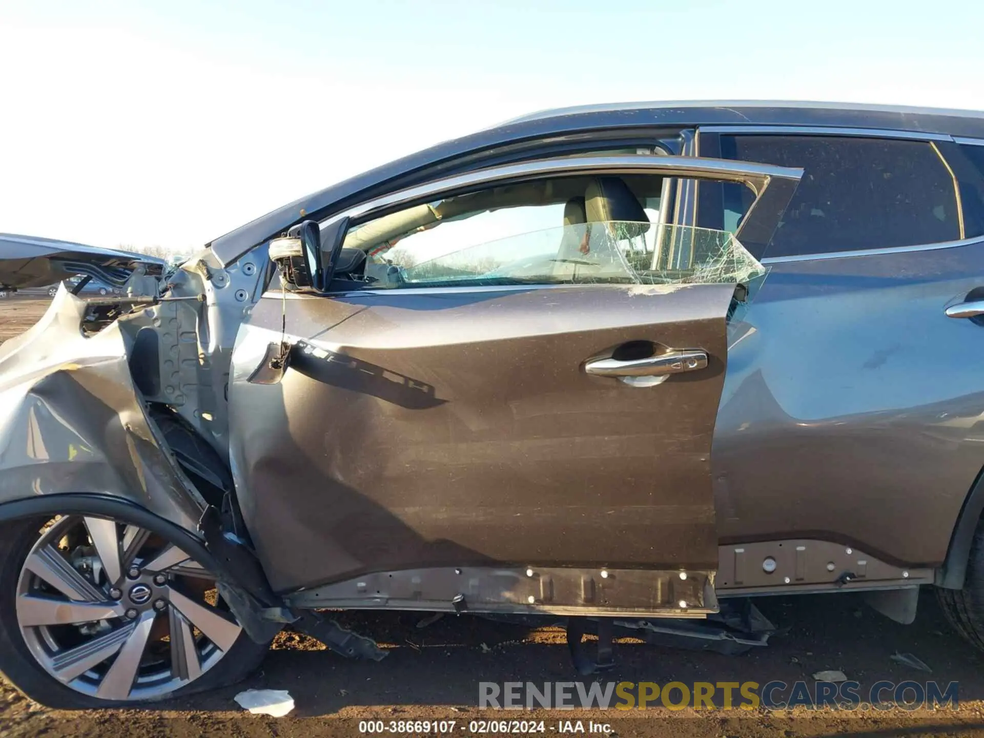 13 Photograph of a damaged car 5N1AZ2CS2MC118747 NISSAN MURANO 2021