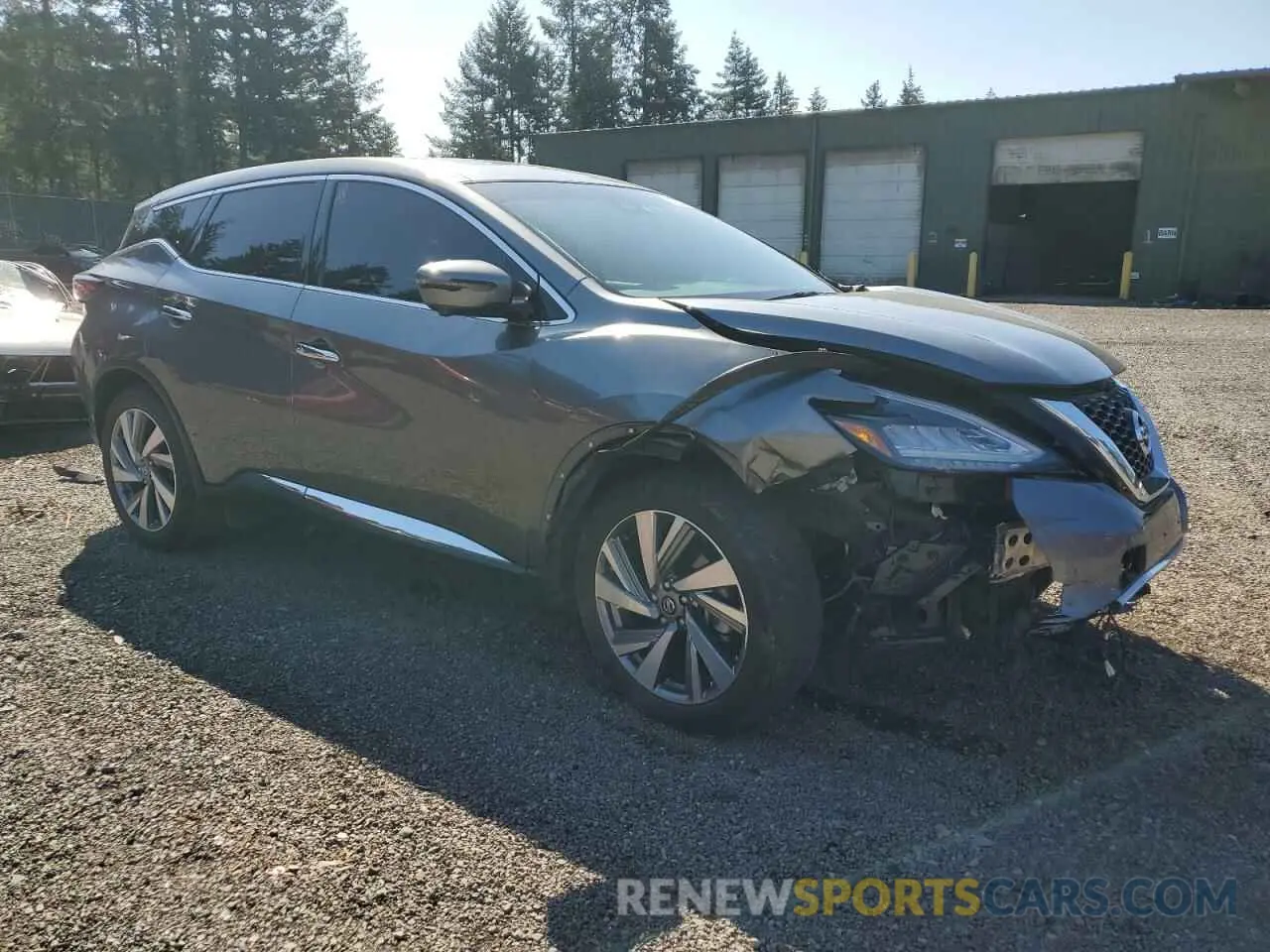 4 Photograph of a damaged car 5N1AZ2CS4MC126137 NISSAN MURANO 2021