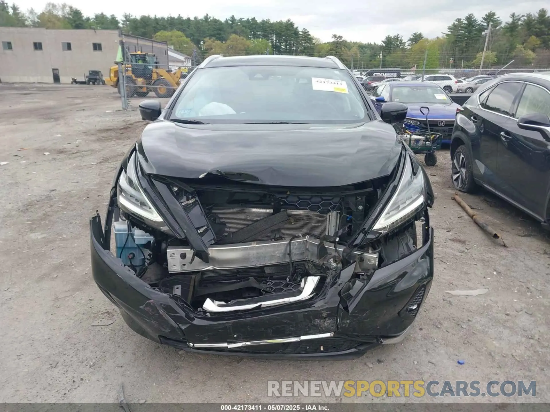 12 Photograph of a damaged car 5N1AZ2CS5MC101411 NISSAN MURANO 2021