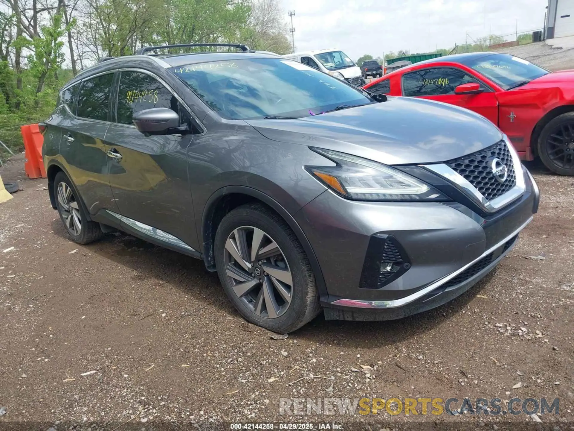 1 Photograph of a damaged car 5N1AZ2CS6MC101806 NISSAN MURANO 2021