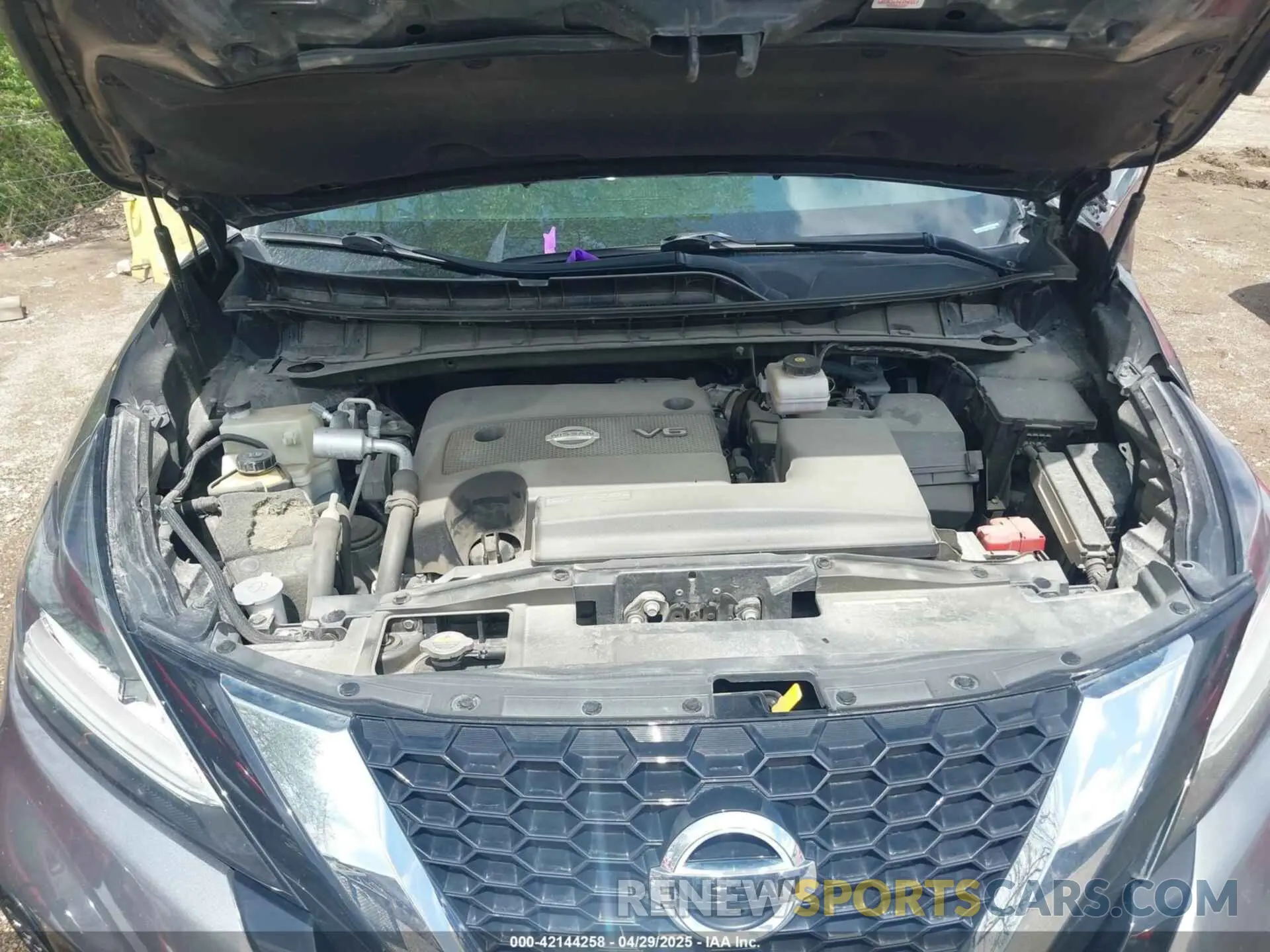 10 Photograph of a damaged car 5N1AZ2CS6MC101806 NISSAN MURANO 2021